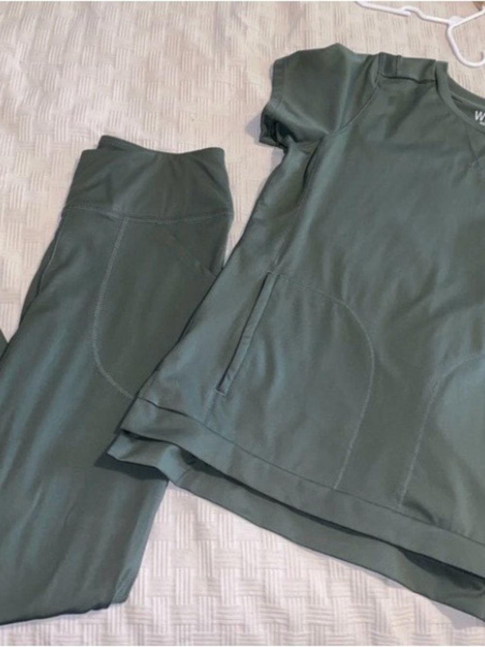 Wink military green scrubs medium